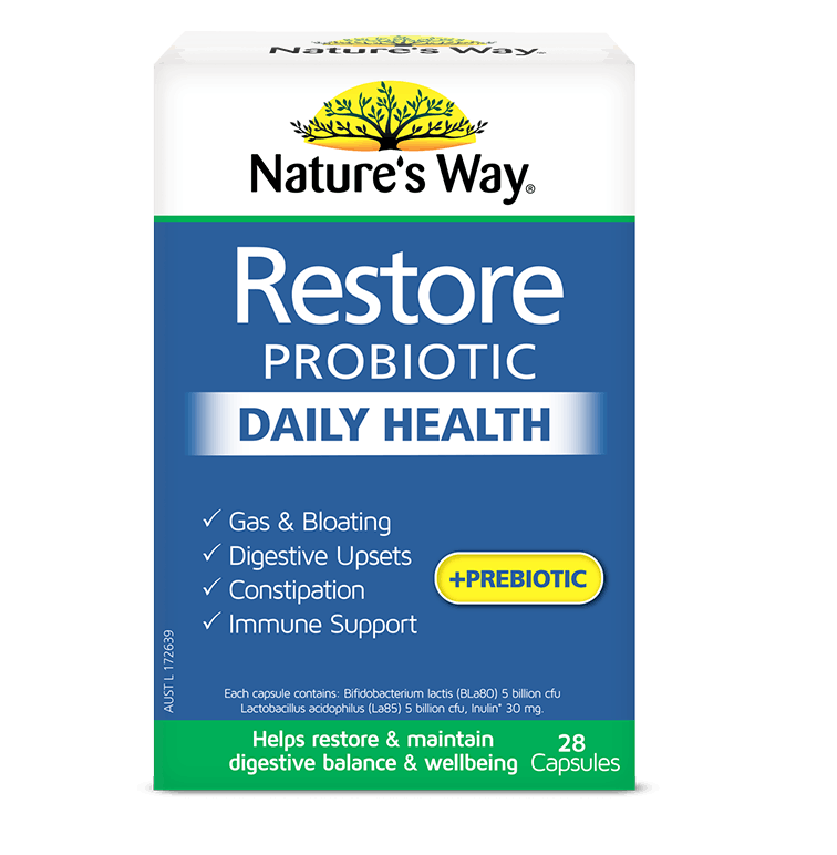 NATURE’S WAY RESTORE PROBIOTIC DAILY HEALTH