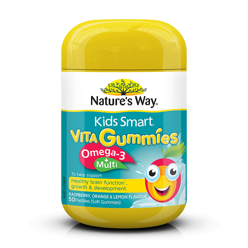 KIDS SMART VITA GUMMIES OMEGA-3 + MULTI 50S