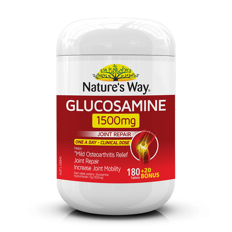 NATURE'S WAY GLUCOSAMINE 1500mg 