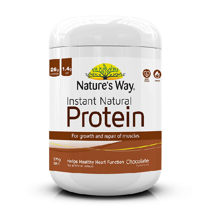 NATURE'S WAY INSTANT NATURAL PROTEIN CHOCOLATE 