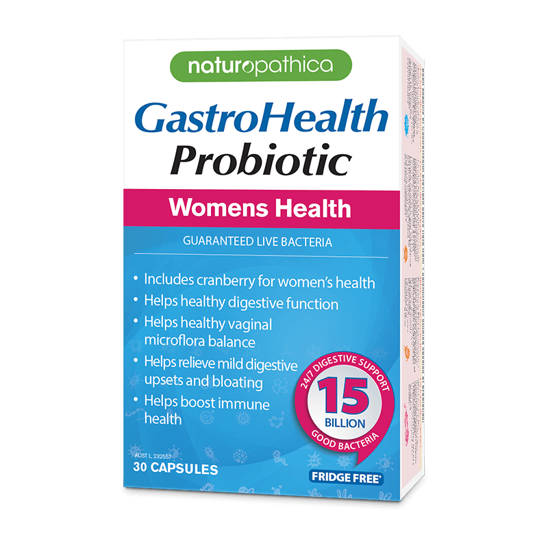 NATUROPATHICA GASTROHEALTH WOMEN’S PROBIOTIC 