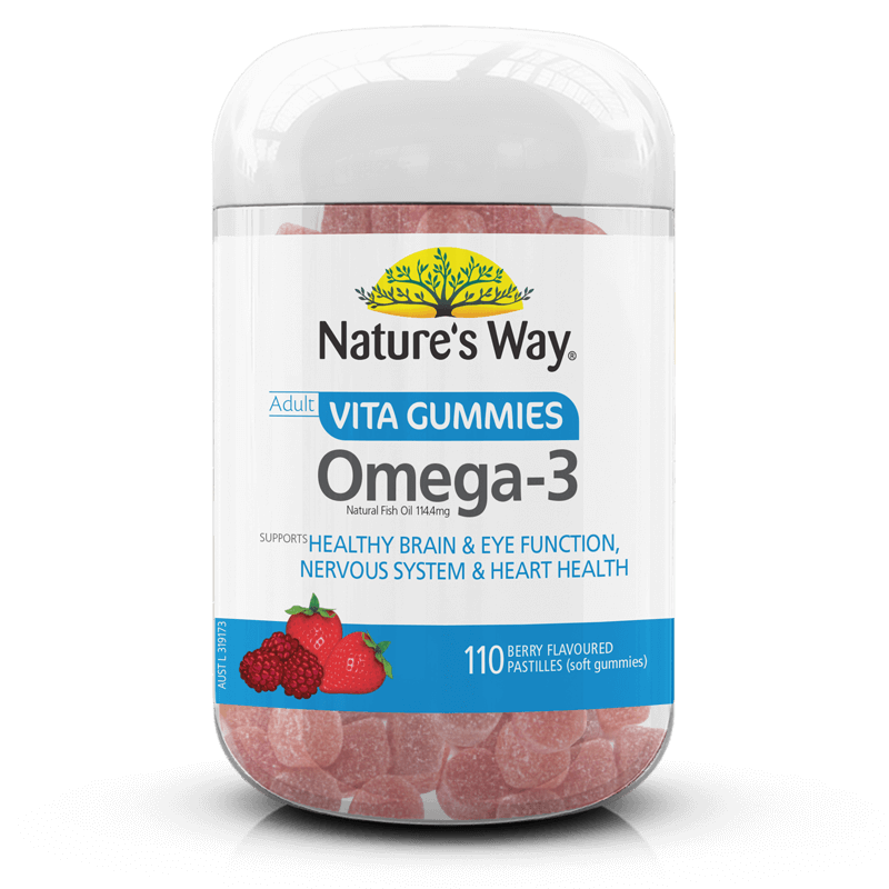 Nature’s Way Adult Vita Gummies Omega – 3