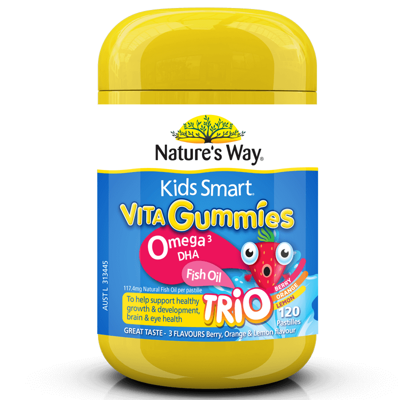 KIDS SMART VITA GUMMIES OMEGA-3 DHA FISH OIL 60S