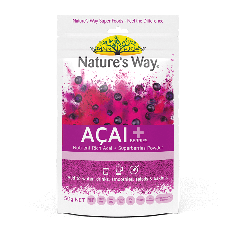 NATURE’S WAY SUPERFOODS ACAI + BERRIES