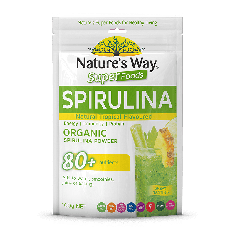 SPIRULINA - NATURAL TROPICAL FLAVOURED