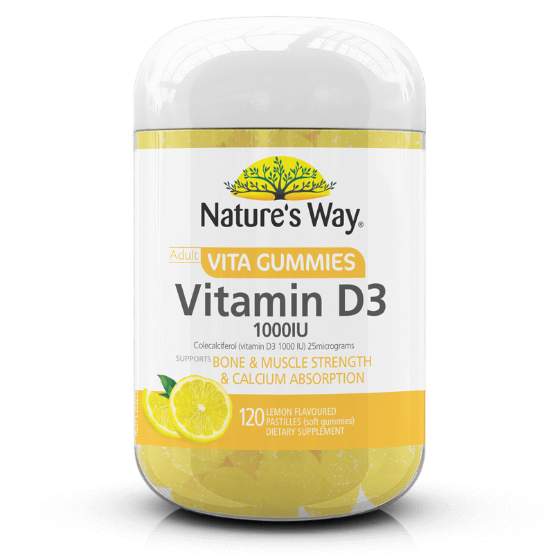 ADULT VITA GUMMIES VITAMIN D3 1000 IU 120S