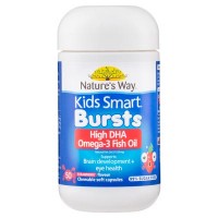 KIDS SMART BURSTS HIGH DHA OMEGA-3 FISH OIL 60S