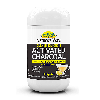 NATURE’S WAY ACTIVATED CHARCOAL CAPSULES