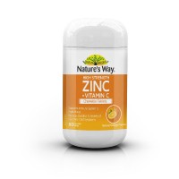 NATURES'S WAY HIGH STRENGTH ZINC + VITAMIN C CHEWABLE